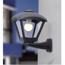 Φωτιστικό Φανάρι Επίτοιχο με ντουί Ε27 Ρητίνης Μαύρο IP55 Fumagalli 96DARIO250W/BL